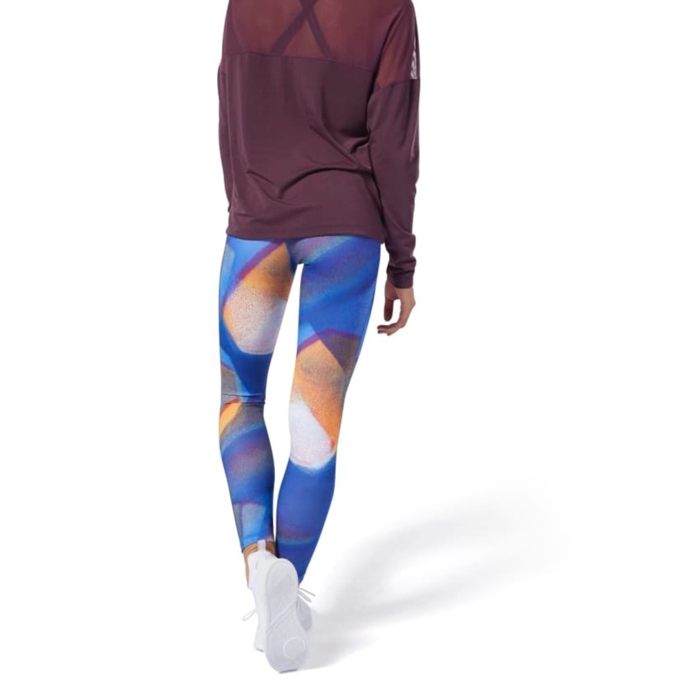 Reebok Women's Yoga Lux Bold High-Rise Tights DP5849 Size Large - Picture 3 of 16